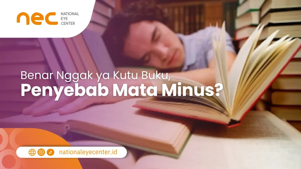 Rajin membaca menyebabkan minus