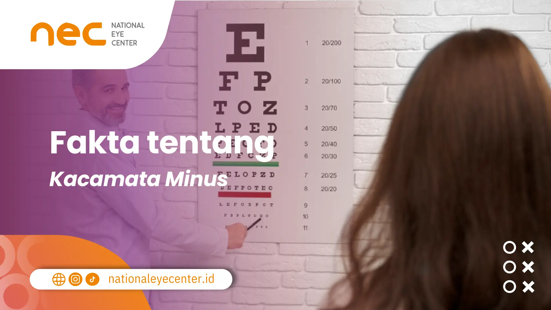 Fakta tentang kacamata minus