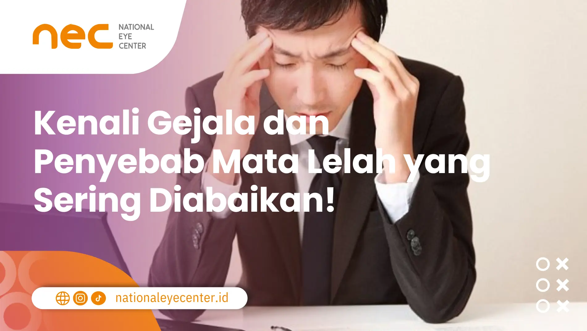 Gejala mata lelah Gejala mata lelah atau Astenopia adalah mata terasa berat atau kelelahan.