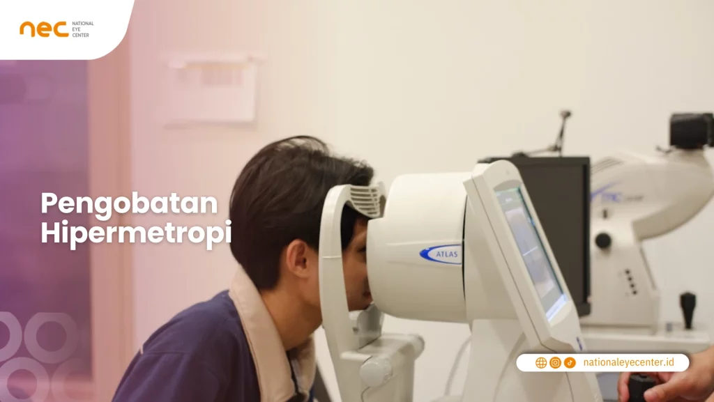 Pengobatan Hipermetropi Kiesha melakukan pemeriksaan mata