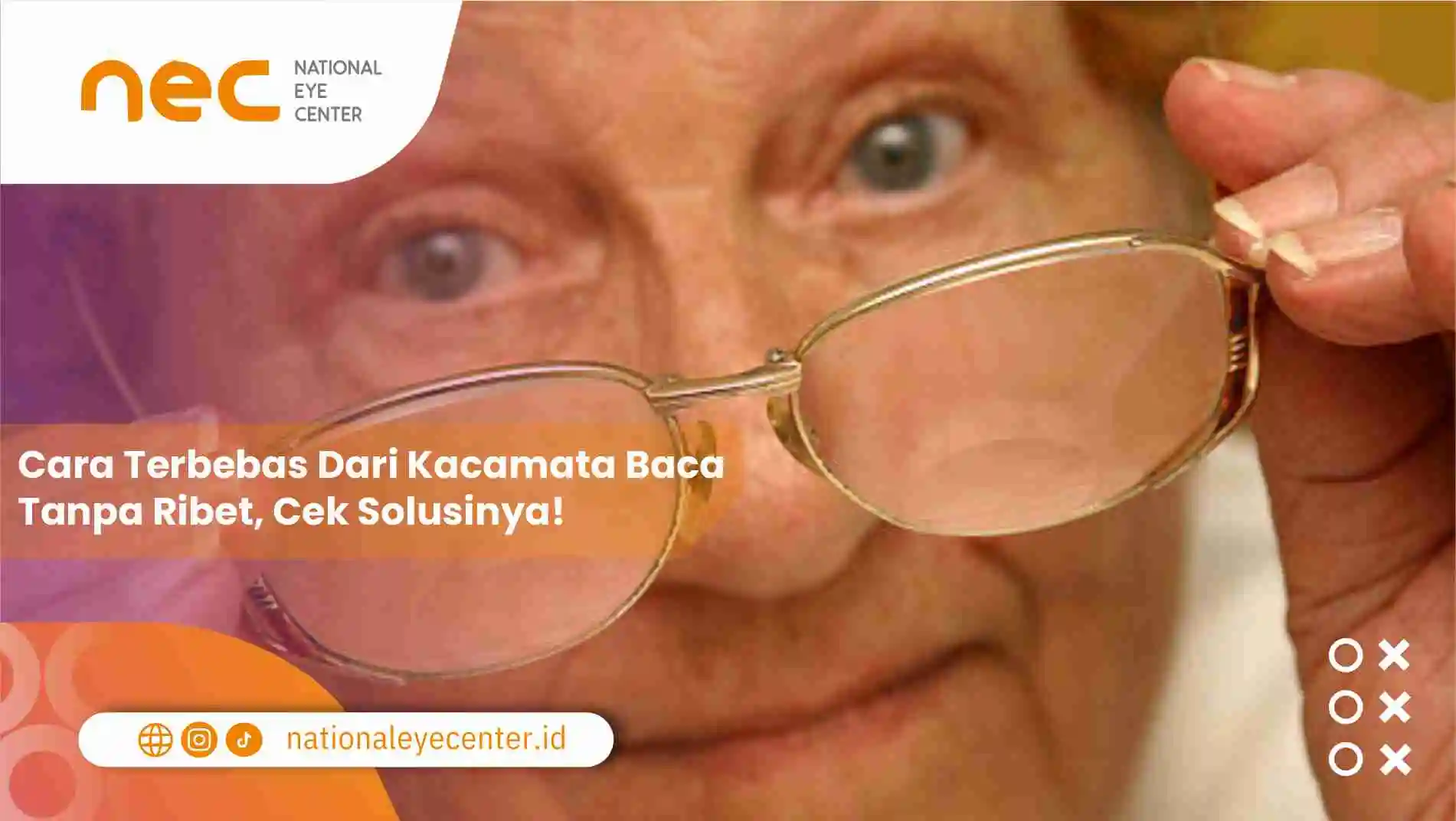 Cara Terbebas Dari Kacamata Baca Tanpa Ribet, Cek Solusinya!
