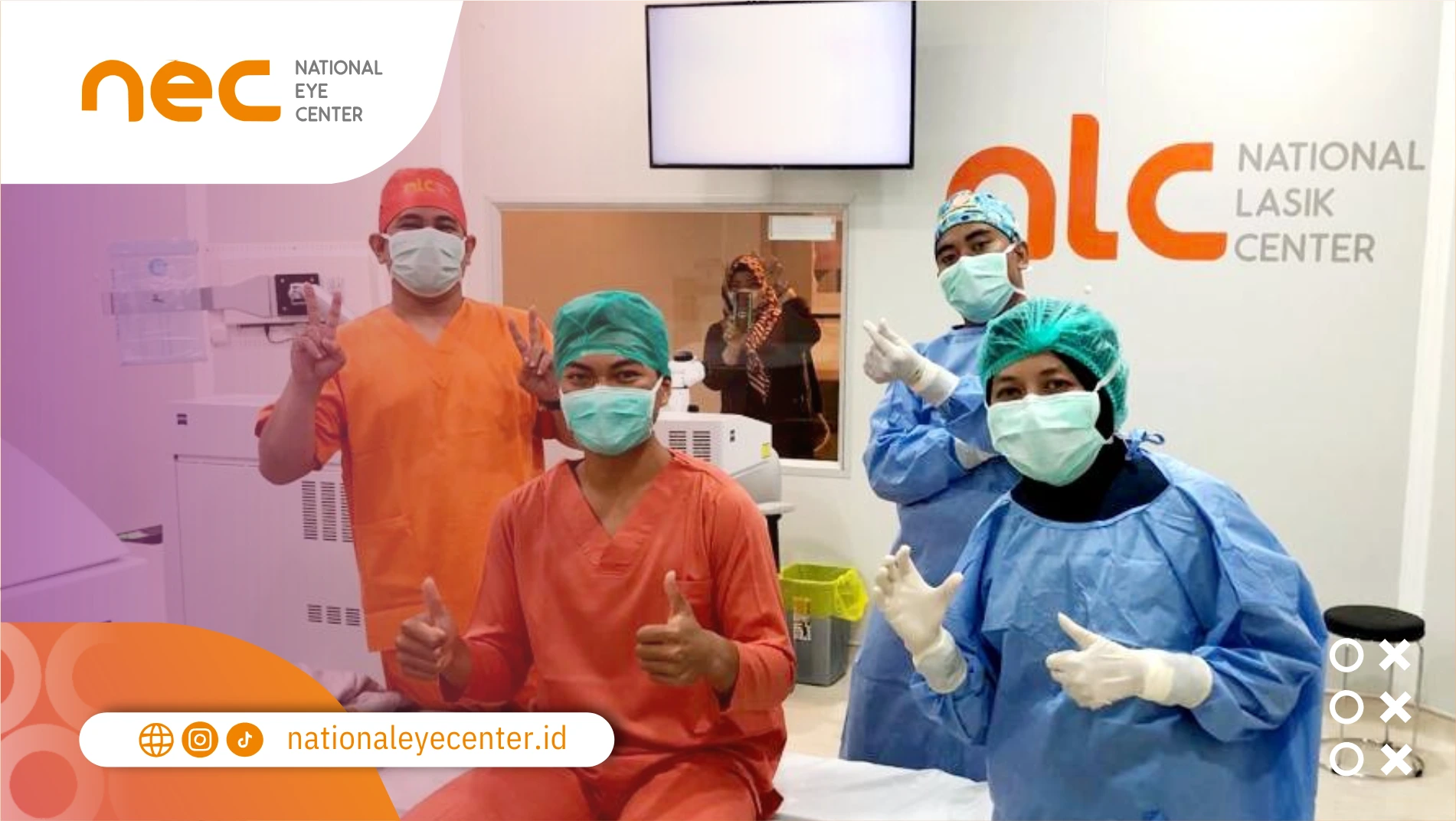 Ayo Lasik PRK di National Eye Center!