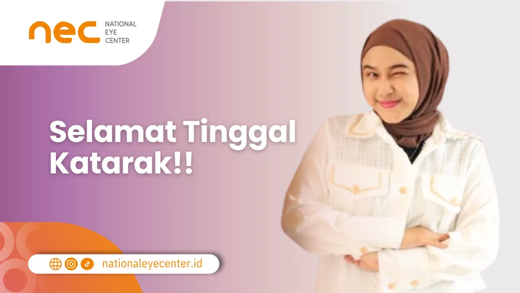 Sampai-jumpa-katarak Seorang wanita yang berhasil terbebas dari ketakutan katarak