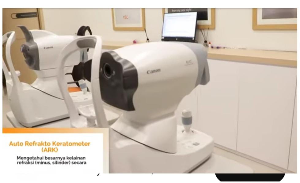 salah satu alat medical check up mata