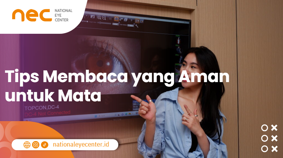 Tips Membaca yang aman untuk mata
