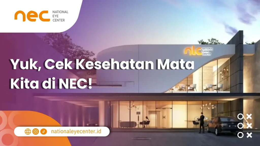 Perawatan efek samping eyelash extension dapat dilakukan di National Eye Center (NEC).