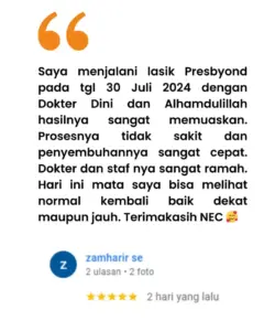 testimoni lasik di national eye center