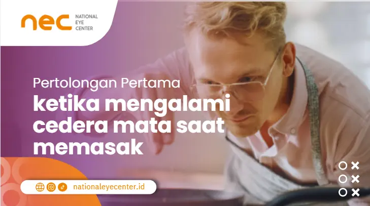 pertolongan pertama cedera mata saat memasak