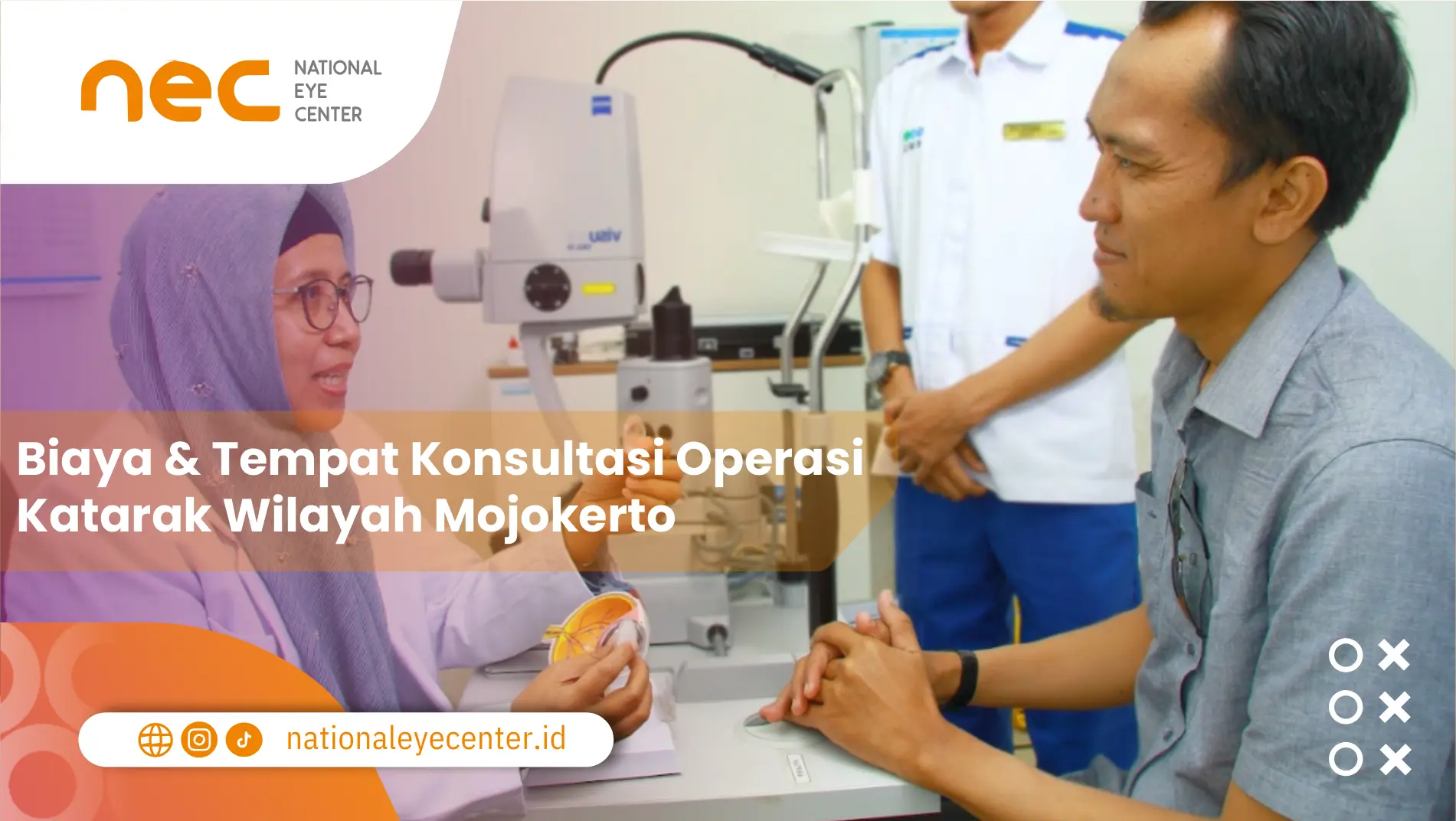 Biaya & Tempat Konsultasi Operasi Katarak Wilayah Mojokerto