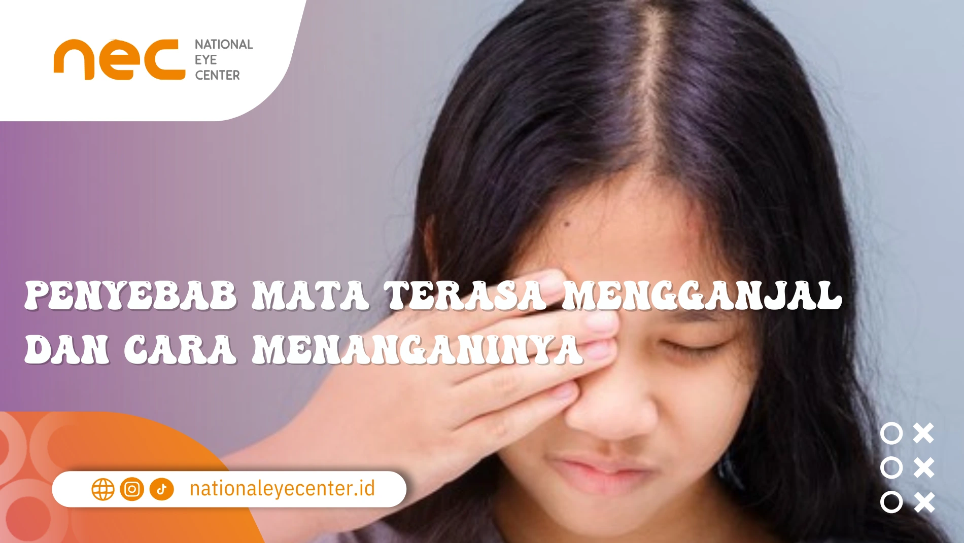 mata terasa mengganjal