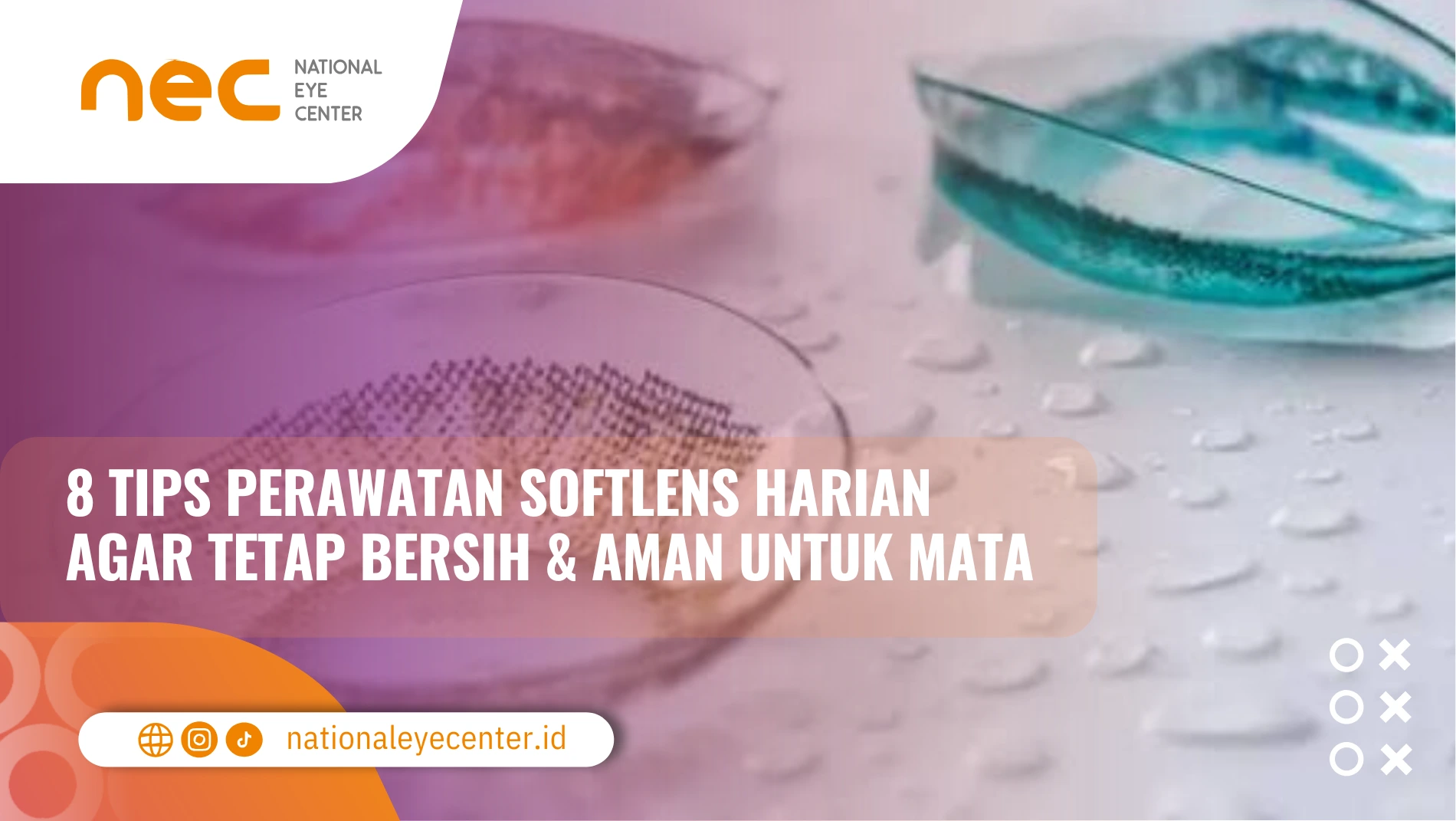perawatan softlens harian